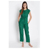 Clovia Rayon Nightsuit Sets - Green Pack of 2 - L