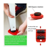 Furniture Lifter/Shifter ToolFurniture Shifting Tool Heavy Furniture Appliance Lifter and Mover Tool Set Easy Convenient Moving Tools Heavy Move Furniture Can Easily Lift Heavy - Red