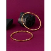 Jewar Mandi - Gold Bangle Set ( Pack of 1 ) - None