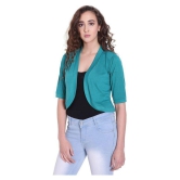 Affair Cotton Shrugs - Green - XL