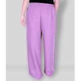 Sttoffa - Purple Rayon Flared Womens Palazzos ( Pack of 1 ) - 54