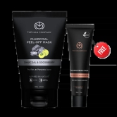 Charcoal Peel Off Mask | Charcoal & Gooseberry Peel Off Mask and Free Face Cream