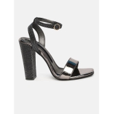 MARC LOIRE - Dark Grey Women's Sandal Heels - None