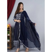 Printed Kurta, Salwar & Dupatta Set