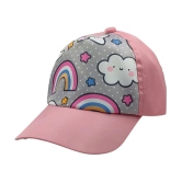 Zacharias Unisex Kids Cotton & Polyester Baby Cap kc-19 (Pink_9-24 Months) (Pack of 1) - None