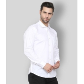 Springberry - White Cotton Slim Fit Men's Casual Shirt ( Pack of 1 ) - None