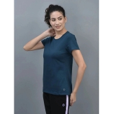 Dollar Navy Cotton Blend Regular Fit Womens T-Shirt ( Pack of 1 ) - None