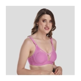 Elina Pack of 1 Cotton Lightly Padded Womens T-Shirt Bra ( Fluorescent Pink ) - None