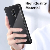 OnePlus 7 Back Cover Case Crystal Clear / Oneplus 6T Back Cover Case Crystal Clear