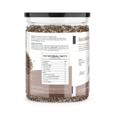 Zucchero Roasted Chia Seed, Lightly Salted, 400g - Tiny Powerhouse | Omega-3 | Weight-loss _ Dry Roasting | Oil-Free| Slow baked Seeds