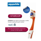 aquawhite STARCOP Family Pack Toothbrush Pack of 4