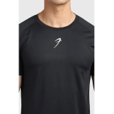 Fuaark Black Polyester Slim Fit Mens Sports T-Shirt ( Pack of 1 ) - None