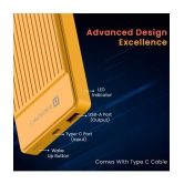 Portronics 10000 -mAh 12W Li-Polymer Power Bank - Yellow