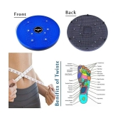 VOLTEX  Yellow Double Spring Tummy Trimmer With tummy twister for Abs Exerciser,Body Toner and Fat Buster| For Men and Women - Multi Color