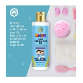 Mom & World Kidsy Hair Nourishing Oil With Comb Applicator for Kids, Dermatologically Tested, Enriched With 11 Pure Oils, 150ml