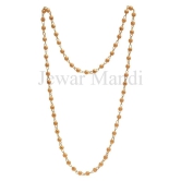 Jewar Mandi Chain Gold Plated Rich Look Long Size Latest Designer Daily Use Jewelry for Men Women, Boys Girls, Unisex - None