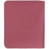 samtroh - PU Leather Unisex Card Holder ( Pack of 1 ) - Pink