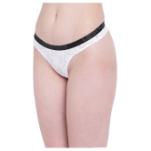 La Intimo Nylon Thongs - L