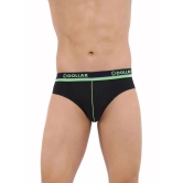 Pack of 3 Dollar Bigboss Assorted Solid Cotton Blend Men Brief - L