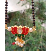 Lotus Pendent Mangalsutra