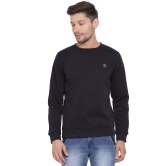 Rodamo  Men Navy Blue Slim Fit Sweatshirts