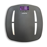 Healthgenie Digital Body Composition Monitor Weighing Scale Fat Analyzer Weighing (Grey-HB331)