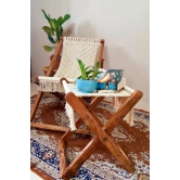 Macrame Foldable Stool