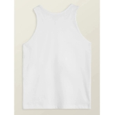 XY Life - White Cotton Solid Boys Vest ( Pack of 1 ) - None