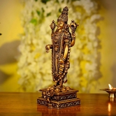 Artarium Venkateshwar Balaji | Lord Tirupati Balaji | Shri Venkateshwara Swami Idol for Home Decor and Gifts, 9.05 Inches Pack of 1