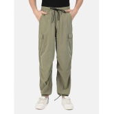 Bene Kleed Loose Flat Mens Cargos - Green ( Pack of 1 ) - None