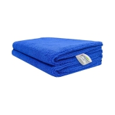 SOFTSPUN Set of 2 Microfibre Bath Towel Blue - Blue