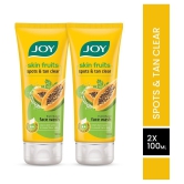 Joy Tan Removal Papaya Face Wash 200ml, (Pack of 2 X 100ml)