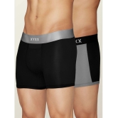 XYXX - Multicolor Modal Mens Trunks ( Pack of 2 ) - None