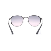 Purple Geometric Sunglasses for Women