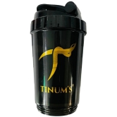 TINUMS Plastic Black 500 mL Sipper,Shaker,Bottle ( Pack of 1 ) - Black