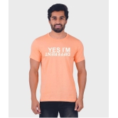 ferocious - Orange Cotton Regular Fit Men's T-Shirt ( Pack of 1 ) - None