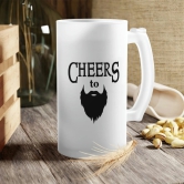 Indigifts Beer Mugs for Friends | Gift Idea for Men | Funny Quotes Printed Beer Mug 470 ml | Best Gift for Beer Lover, Beer Mug for Girl, Beer Glass Cups, Birthday Gifts for Boyfriend/Girl/Friend