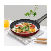 Milton Pro Cook Granito Induction Fry Pan, 26 cm, Burgundy