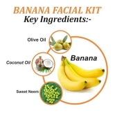 Soundarya Herbs Banana Facial Kit 140g, Mineral & Natural Vitamin Booster For Skin All Skin Type For Women Men Pack Of 1