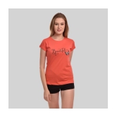 Elina Peach Cotton Tees - Single - None