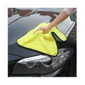 Penyan™ Heavy Microfiber Cloth for Car Cleaning and Detailing, Double Sided, Extra Thick Plush Microfiber Towel Lint-Free, Size 30x45cm, Pack of 2, multi color