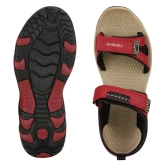 Campus - Red Mens Sandals - None