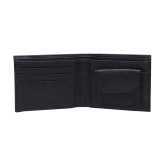 samtroh - Black PU Mens Regular Wallet ( Pack of 1 ) - Black