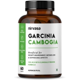 Nirvasa Garcinia Cambogia Tablet, for weight management, enriched with Garcinia Cambogia Extract 70%, Green Tea Extract 90%, Inulin (1 X 60 Tablets)