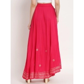 Embellished Flared Maxi Skirt