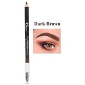 Kleur Black & brown eyebrow Brow Pencil Black 2 g