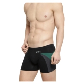 IC4 - Black Cotton Blend Mens Trunks ( Pack of 2 ) - S