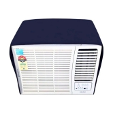 EmmEmm Single Polyester Blue AC Cover for 1.5 Ton Window AC