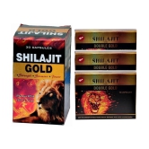 G&G Pharmacy Shilajit Gold Cap 30no.s & Shilajit With Double Gold Capsule 10no.s Pack of 3 Combo