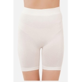 SELETA Cotton Capris - White Single - None